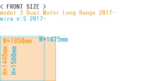 #model 3 Dual Motor Long Range 2017- + mira e:S 2017-